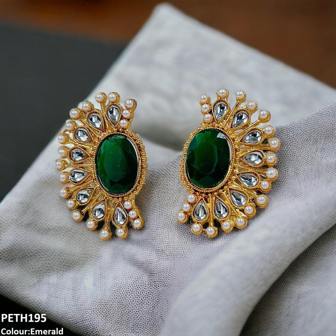 PETH195 FRN Oval-Tear Tops Pair