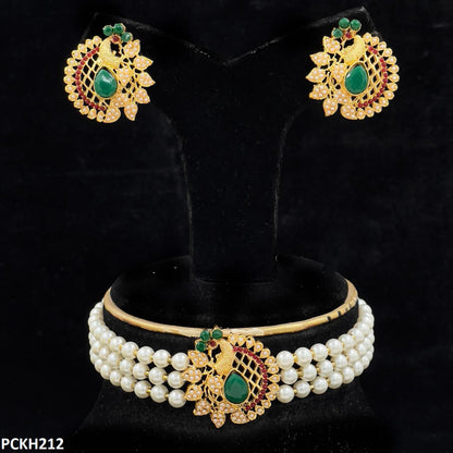PCKH212 MZM Peacock Choker Set
