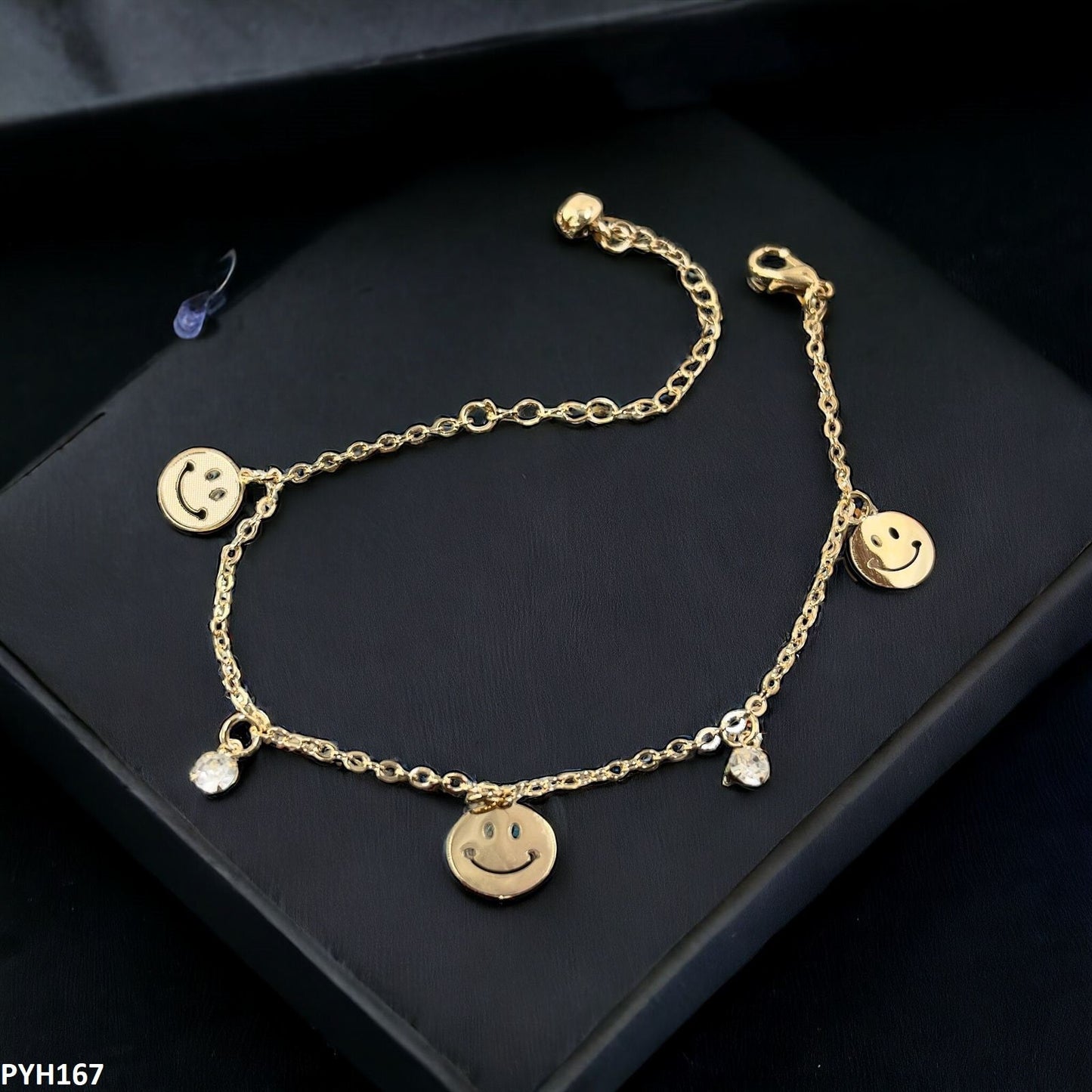 PYH167 XHF Emoji Anklet Single
