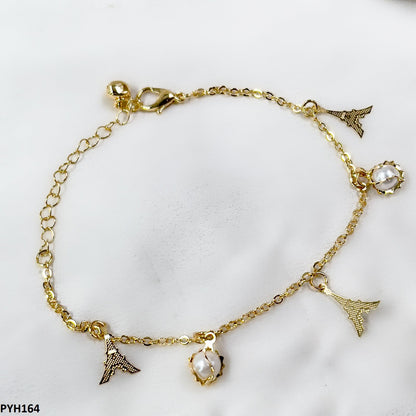 PYH164 XHF Tower/Pearl Anklet Single