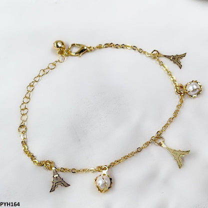 PYH164 XHF Tower/Pearl Anklet Single
