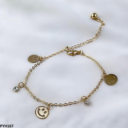 PYH167 XHF Emoji Anklet Single