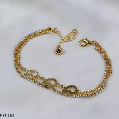 PYH162 XHF Imp Double Chain Anklet Single