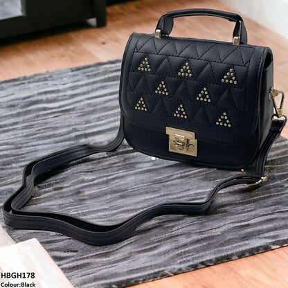 HBGH178 QWZ Mini Embroidery Square Hand Bag