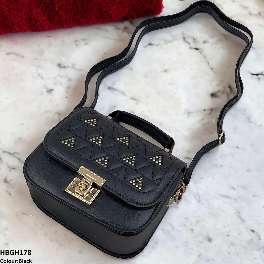 HBGH178 QWZ Mini Embroidery Square Hand Bag