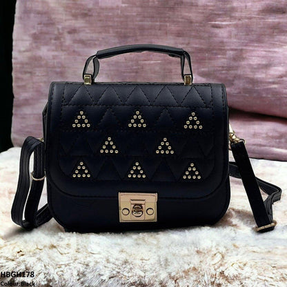 HBGH178 QWZ Mini Embroidery Square Hand Bag