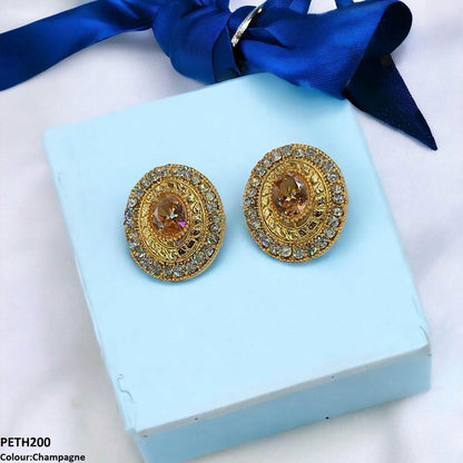 PETH200 MZM Oval Layered Tops Pair