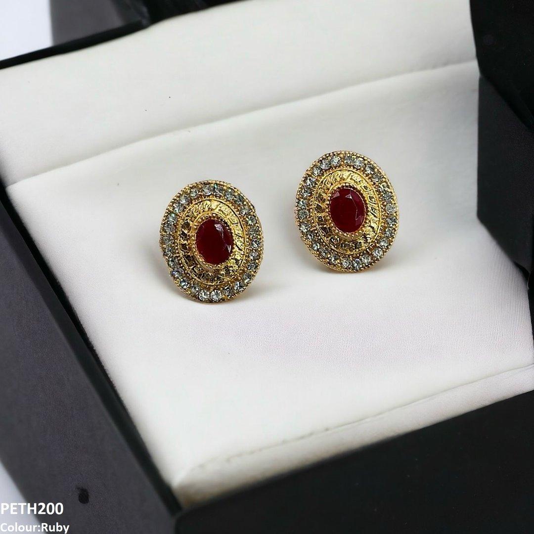 PETH200 MZM Oval Layered Tops Pair