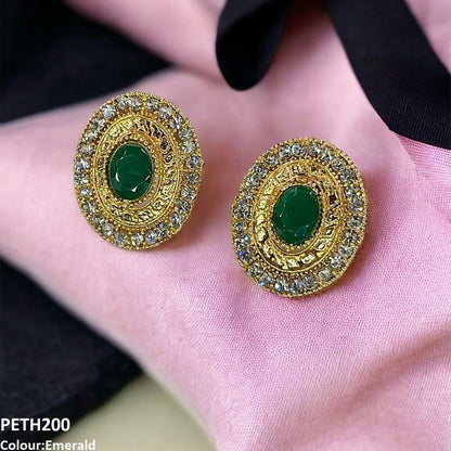 PETH200 MZM Oval Layered Tops Pair