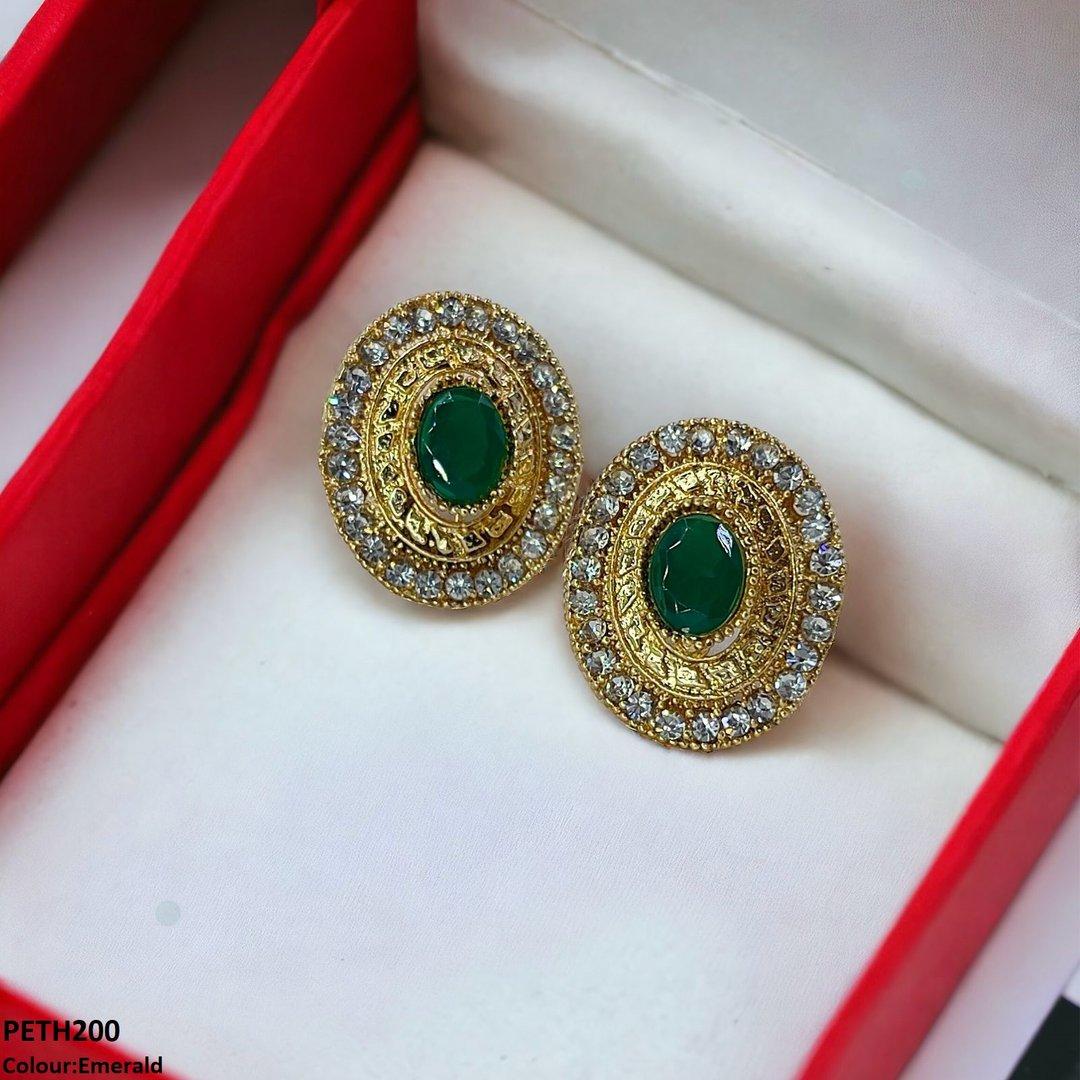 PETH200 MZM Oval Layered Tops Pair