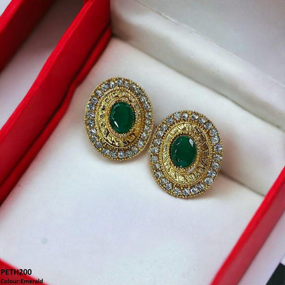 PETH200 MZM Oval Layered Tops Pair