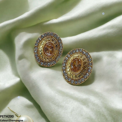 PETH200 MZM Oval Layered Tops Pair