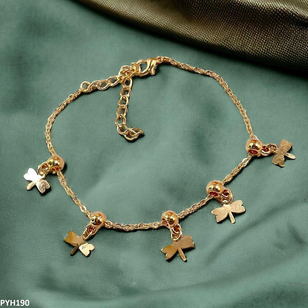 PYH190 WXD Butterfly Anklet Single