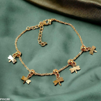 PYH190 WXD Butterfly Anklet Single