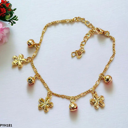 PYH181 WXD Flower Anklet Single