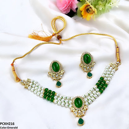PCKH216 SDQ Oval/Tear Drop Choker Set