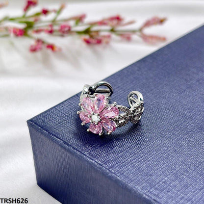 TRSH626 SJS Flower Ring Adjustable