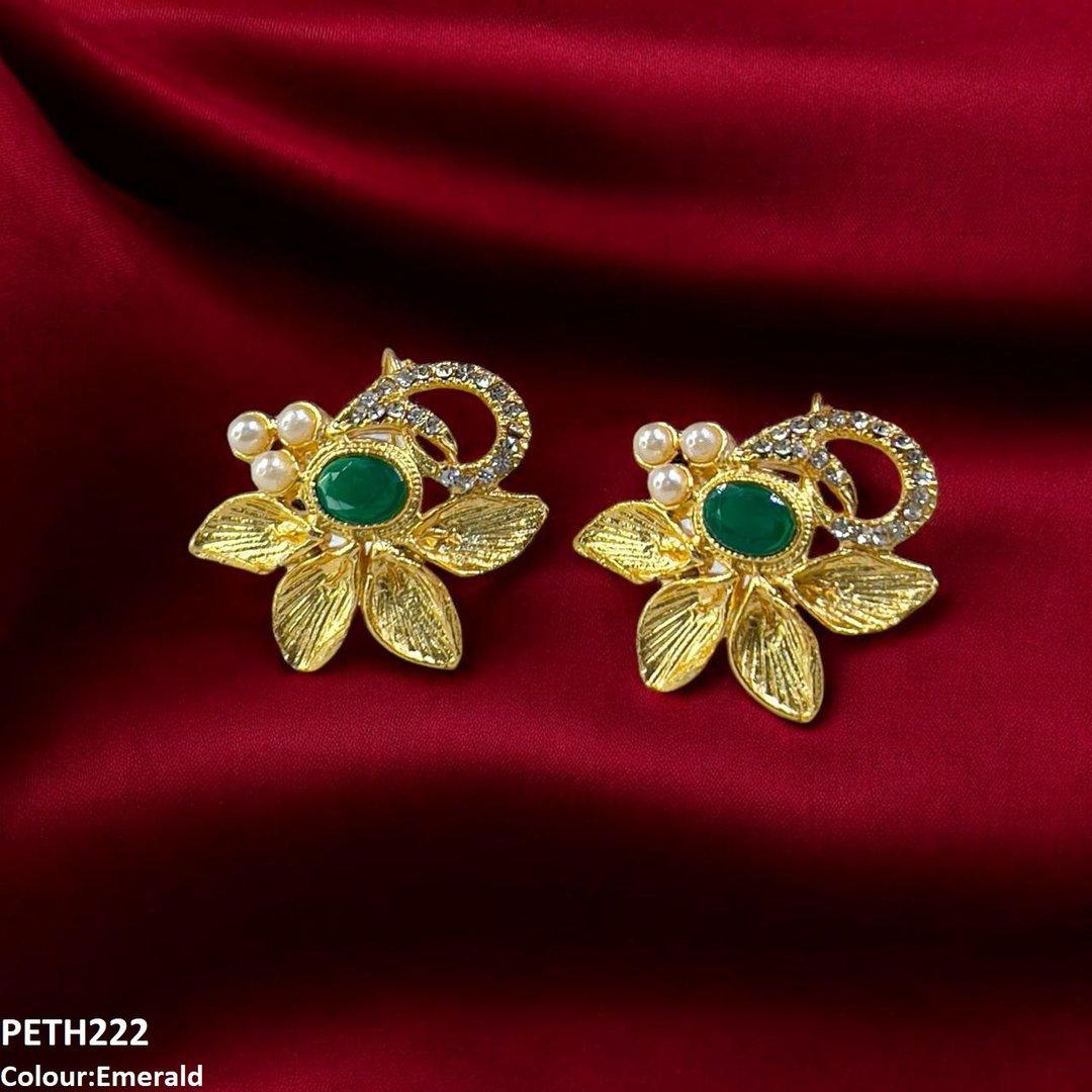 PETH222 FRN Oval Leaf Tops Pair