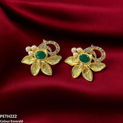 PETH222 FRN Oval Leaf Tops Pair