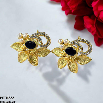 PETH222 FRN Oval Leaf Tops Pair