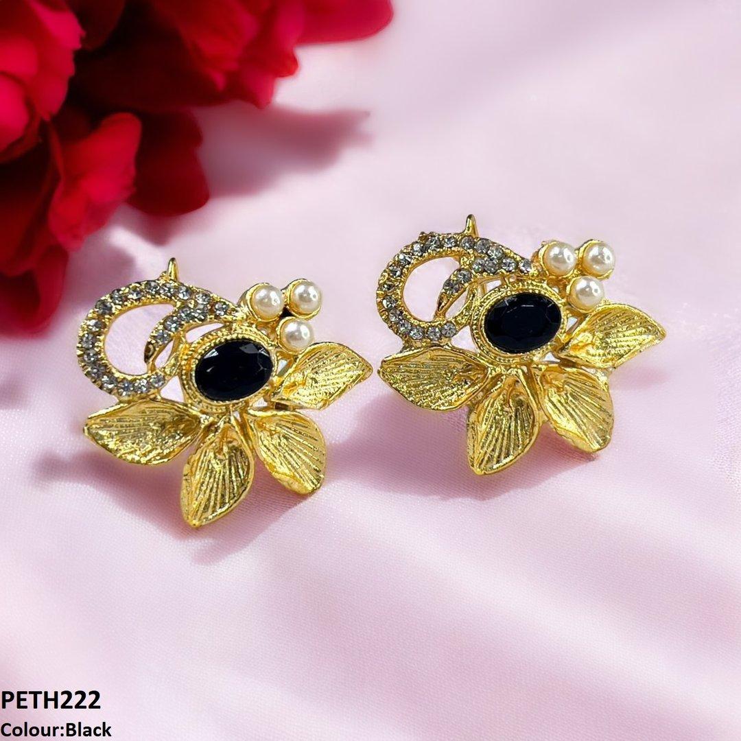 PETH222 FRN Oval Leaf Tops Pair