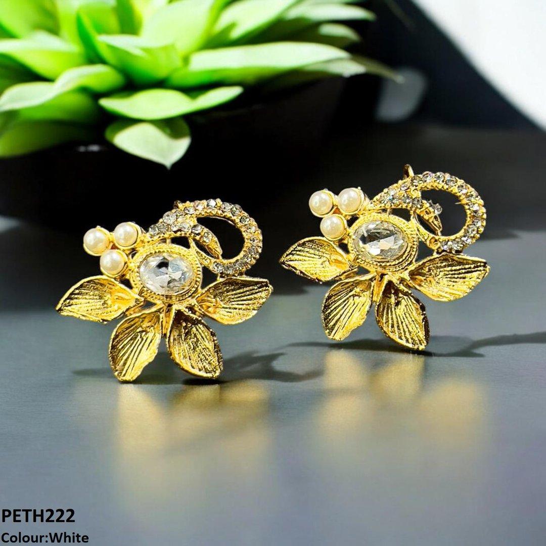 PETH222 FRN Oval Leaf Tops Pair