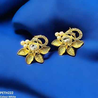 PETH222 FRN Oval Leaf Tops Pair