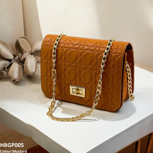 HBGP005 Textured Ladies Hand Bag - HBGP