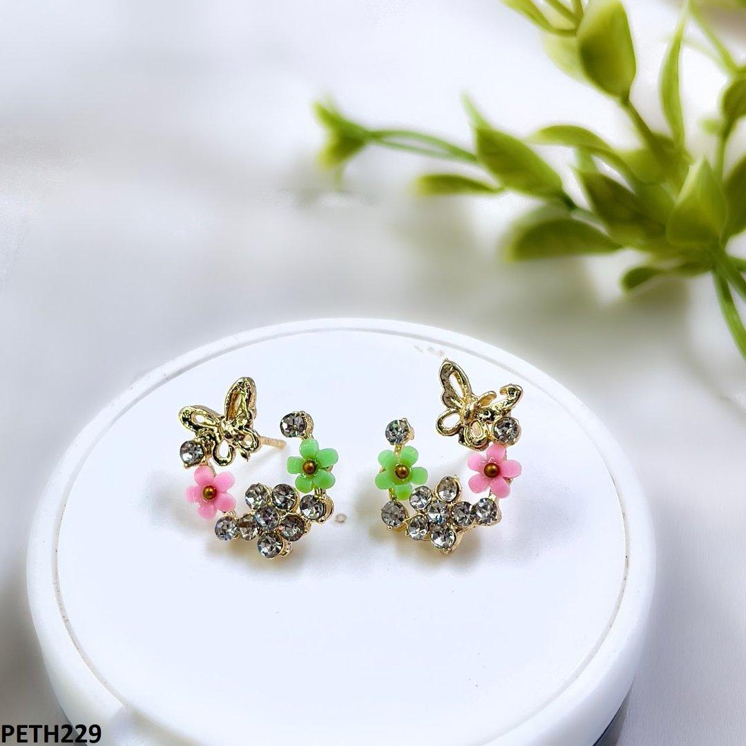 PETH229 SDQ Flower/Butterfly Tops Pair