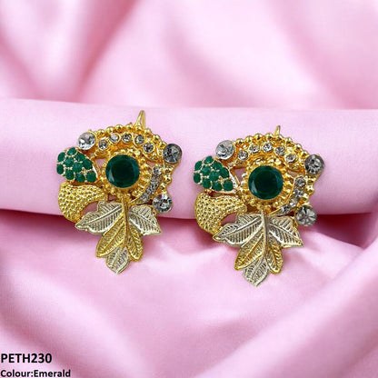 PETH230 FRN Round/Leaf Tops Pair