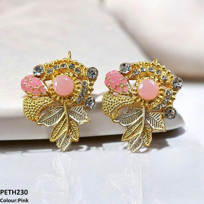 PETH230 FRN Round/Leaf Tops Pair