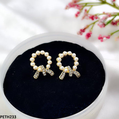 PETH233-SDQ PETH233 SDQ Pearl Round Tops Pair