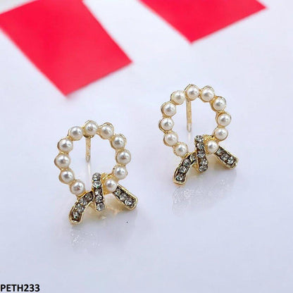 PETH233-SDQ PETH233 SDQ Pearl Round Tops Pair