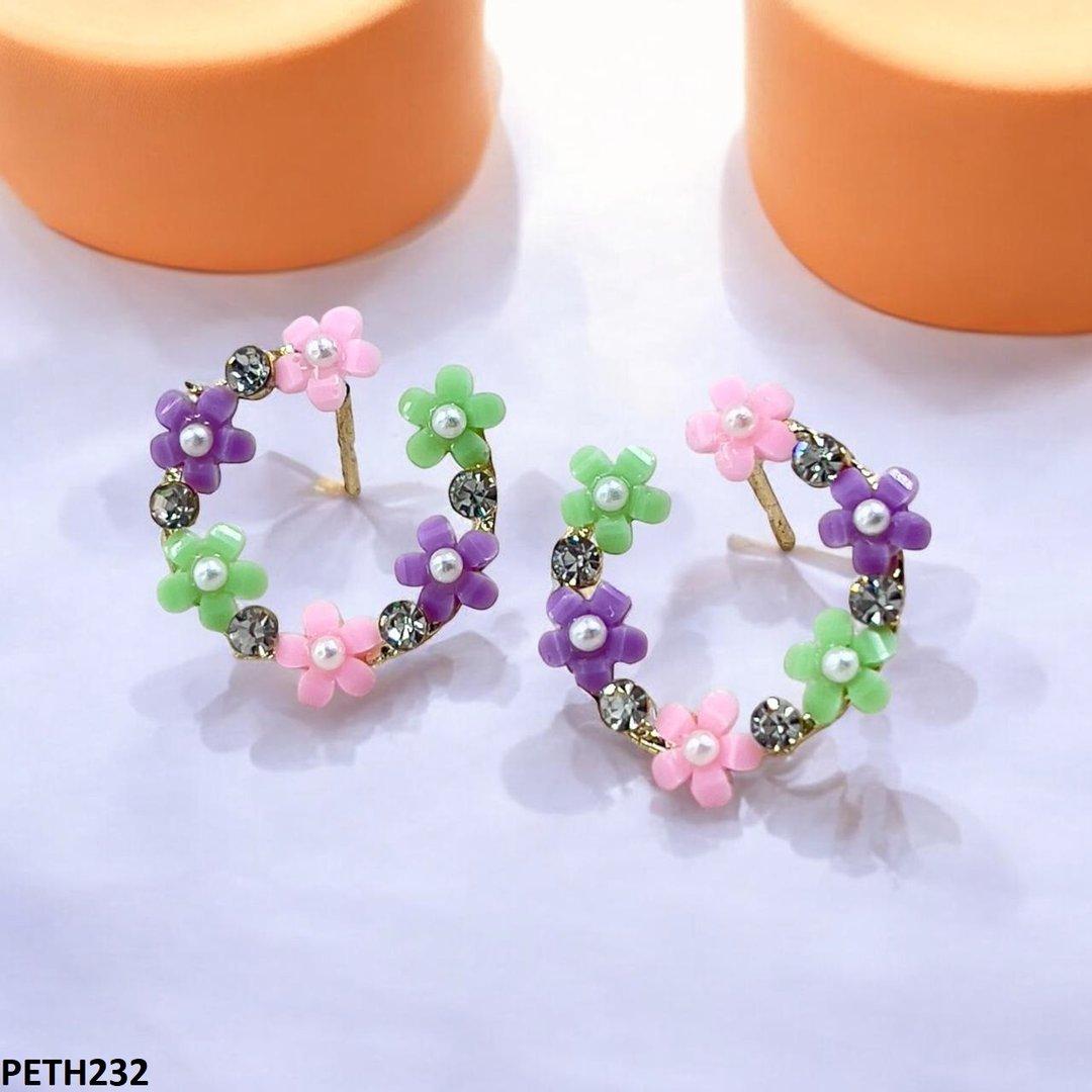 PETH232 SDQ Flower Tops Pair