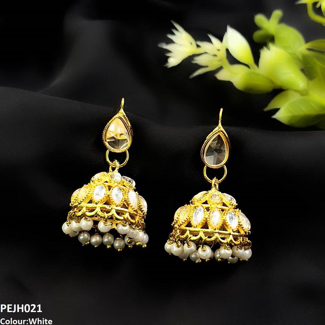 PEJH021 FRN Tear Jhumki Drop Pair