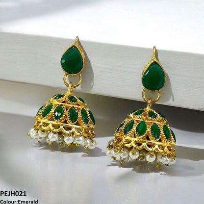 PEJH021 FRN Tear Jhumki Drop Pair