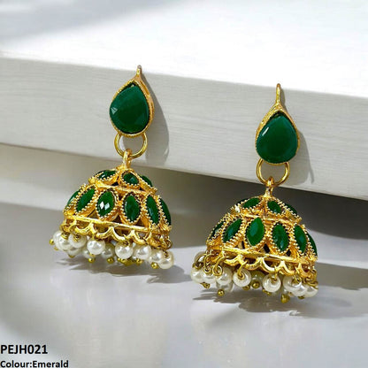 PEJH021 FRN Tear Jhumki Drop Pair