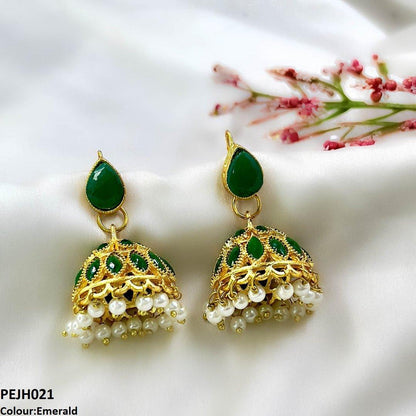 PEJH021 FRN Tear Jhumki Drop Pair