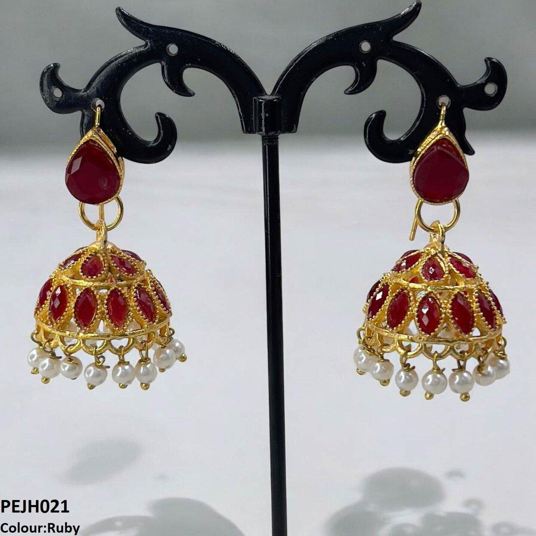 PEJH021 FRN Tear Jhumki Drop Pair