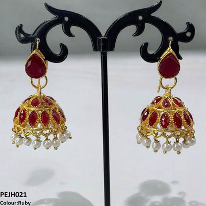 PEJH021 FRN Tear Jhumki Drop Pair