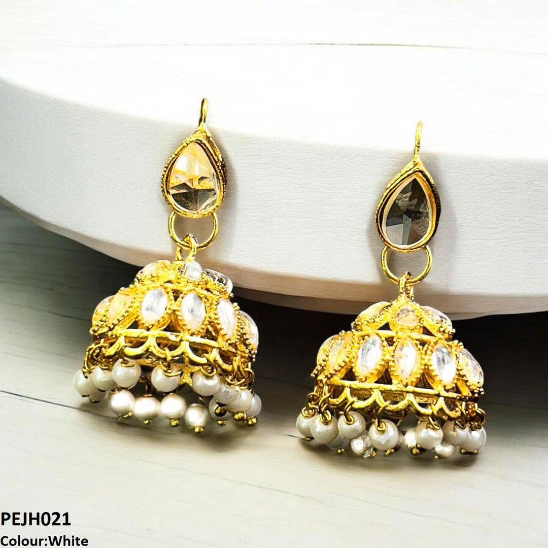 PEJH021 FRN Tear Jhumki Drop Pair