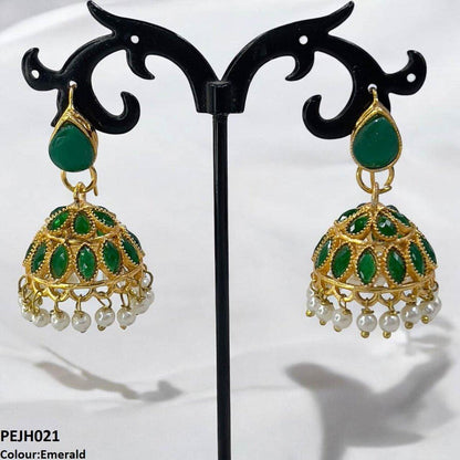 PEJH021 FRN Tear Jhumki Drop Pair