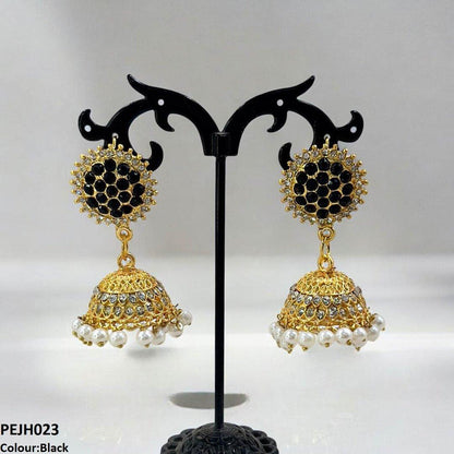 PEJH023 FRN Round Drop Jhumki