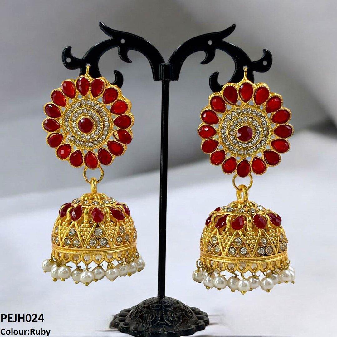 PEJH024 FRN Tear Drop Jhumki