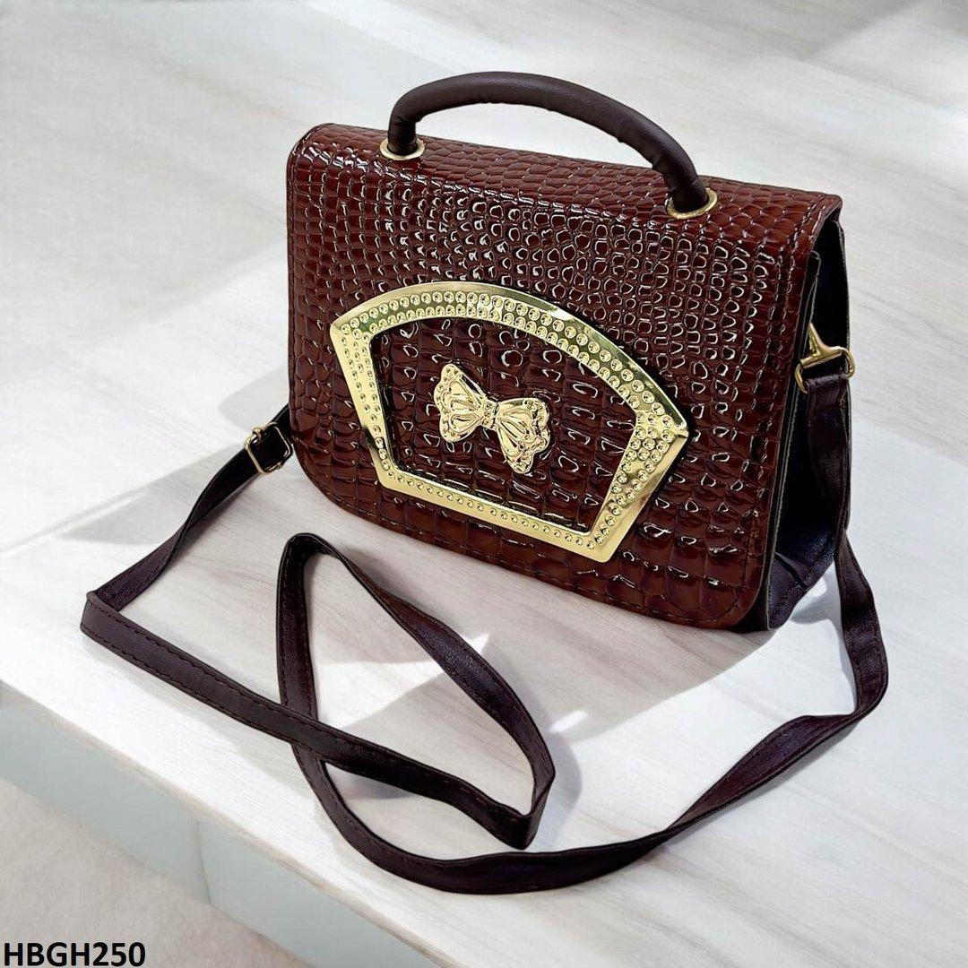 HBGH250-CYG HBGH250 CYG Crocodile Pattern Hand Bag
