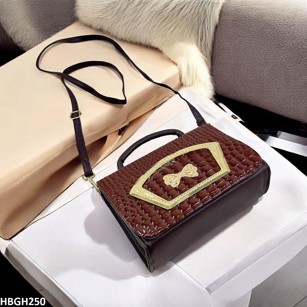 HBGH250-CYG HBGH250 CYG Crocodile Pattern Hand Bag