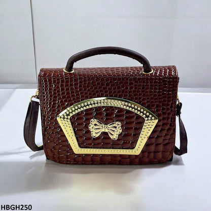 HBGH250-CYG HBGH250 CYG Crocodile Pattern Hand Bag