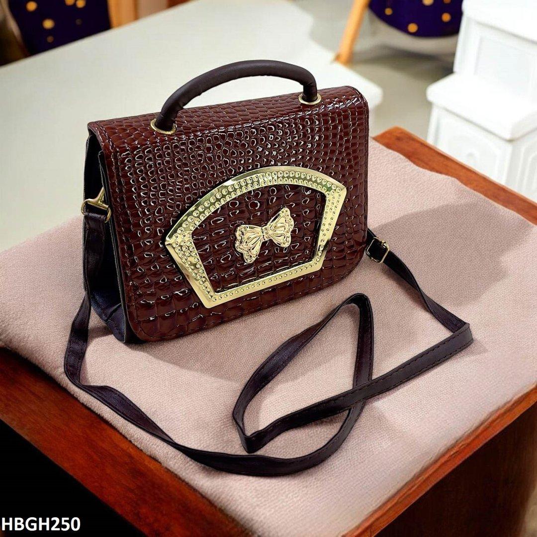 HBGH250-CYG HBGH250 CYG Crocodile Pattern Hand Bag