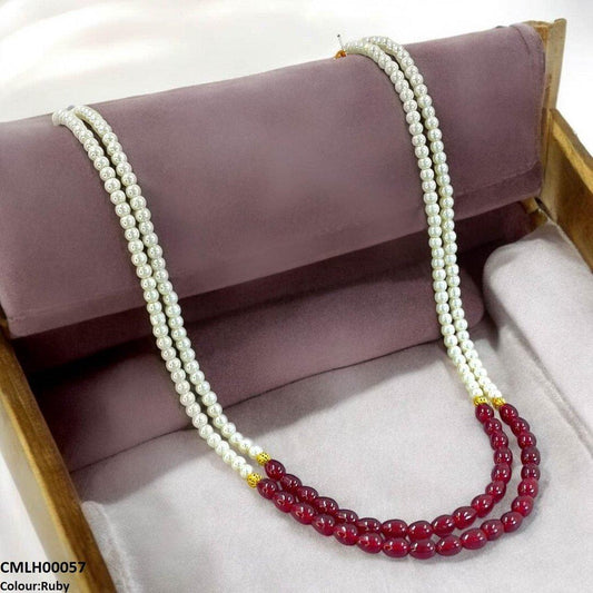 CMLH00057 FRN Double Layer Pearl Mala - CMLH