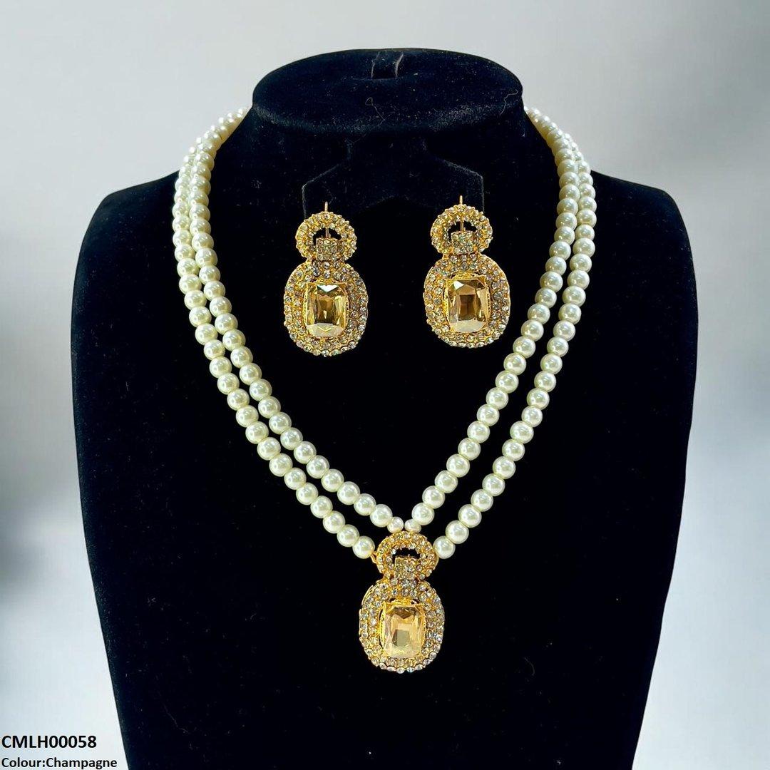 CMLH00058 FRN Vase Shaped Mala Set - CMLH